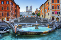 The Spanish Steps in Rome